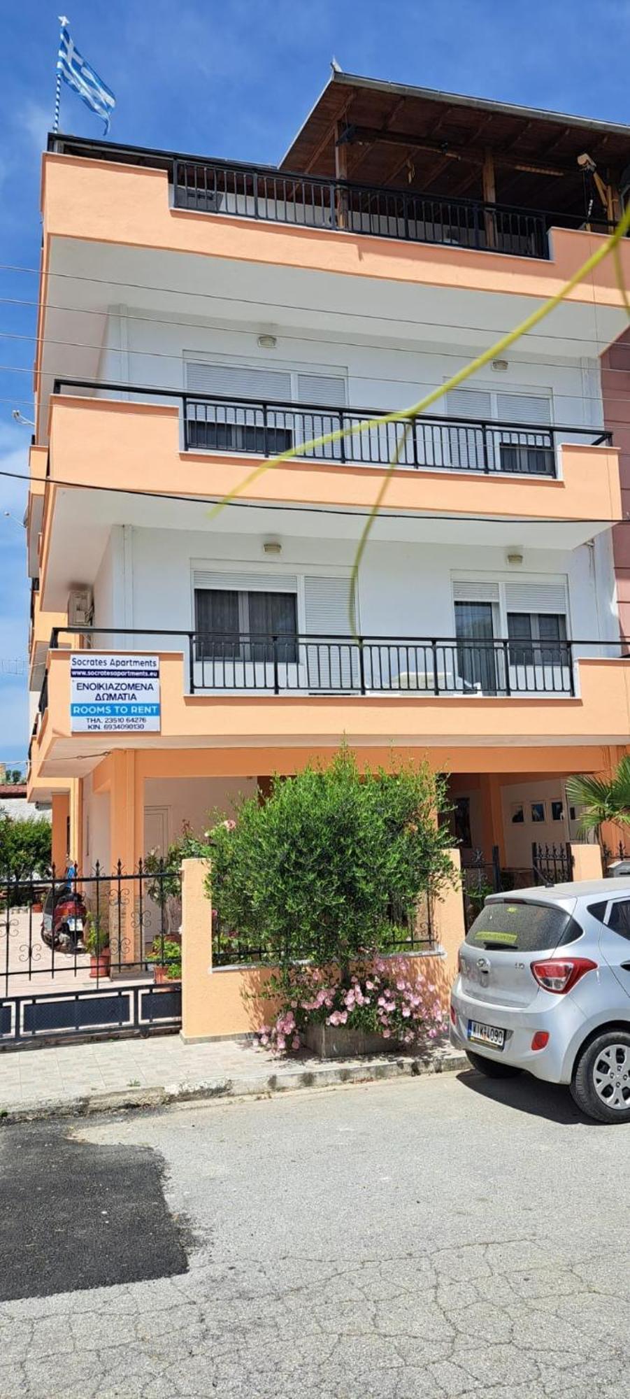 Socrates Apartments Olympiakí Aktí المظهر الخارجي الصورة